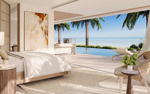 Two Bedroom Residence Private Pool Beach Front SV